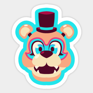 Glamrock Freddy Sticker